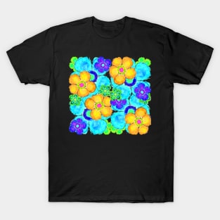 Colored Flowers T-Shirt